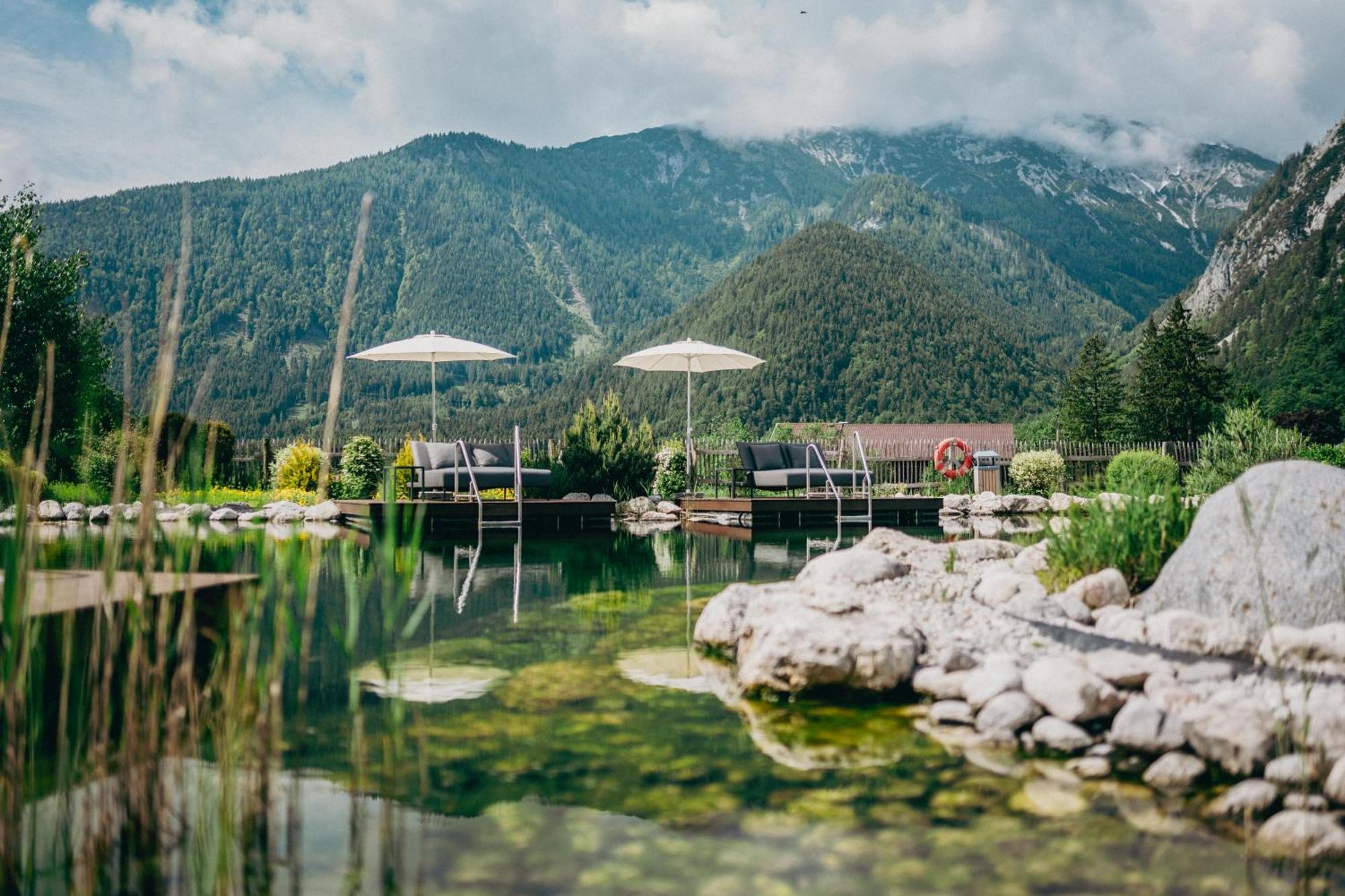 Wellnessresidenz Alpenrose Otel Maurach  Dış mekan fotoğraf